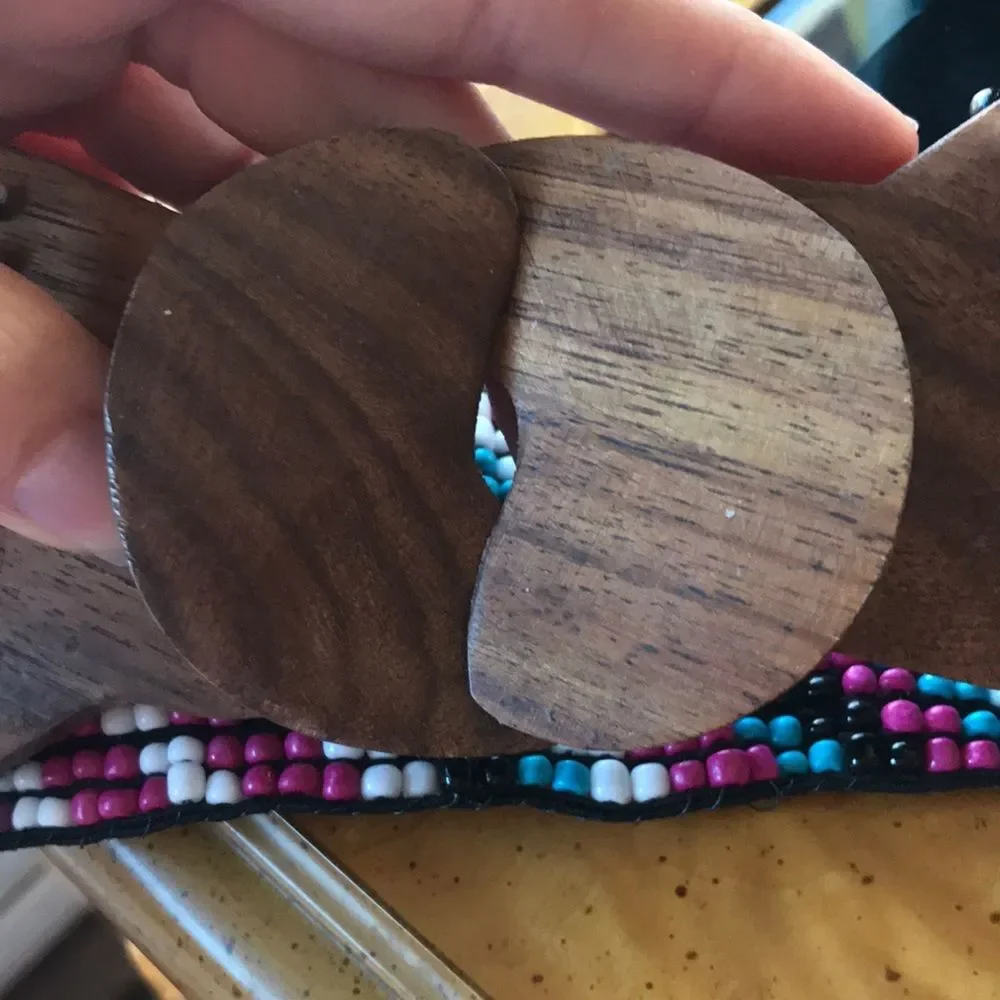 Handmade Southwestern Beaded Belt